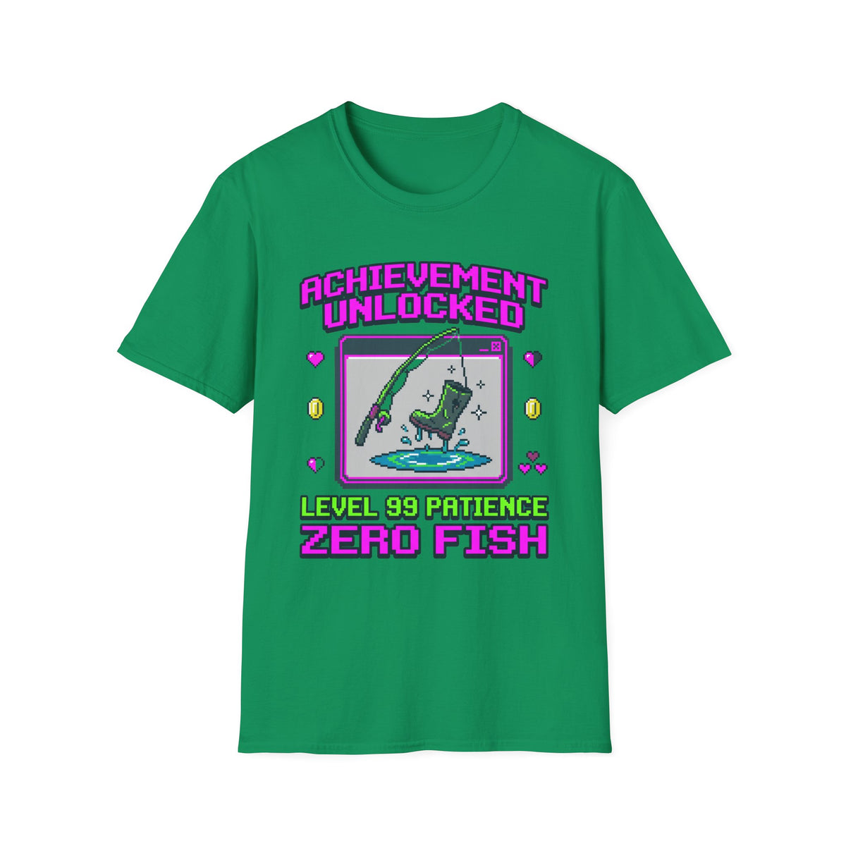 Achievement Unlocked Level 99 Patience Zero Fish